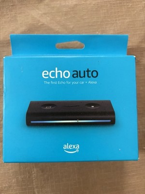 Amazon Echo Auto Hands Free Smart Vehicle Car Speaker Assistant Alexa New Sealed