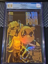 DO YOU POOH? #1 Deadpooh Gold Foil Beachside Hobbies Exclusive AP5 comic cover