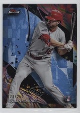 2024 Topps Finest Uncommon Sky Blue Refractor 173/250 Nolan Schanuel #182 4k8