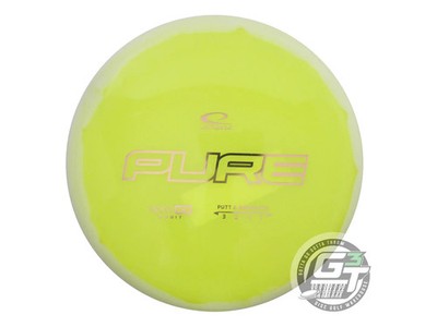 NEW Latitude 64 Opto Ice Orbit Pure 176g Yellow Putter Golf Disc