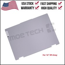 IPS Lcd Back Cover Rear Lid Grey Color For Lenovo ideapad 5 2-in-1 16AHP9 16IRU9