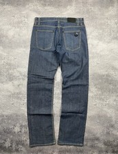 Vintage Moschino Jeans Mens Blue Denim Classic Pants With Logo Y2K Love UOMO 34