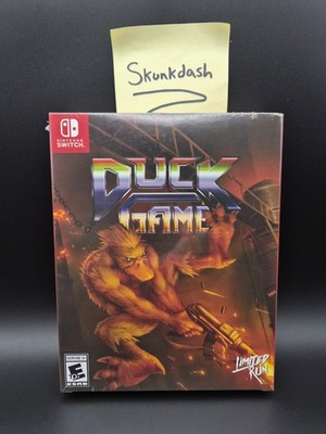 Duck Game Deluxe Edition Nintendo Switch Limited Run #46 Sealed Mint Condition