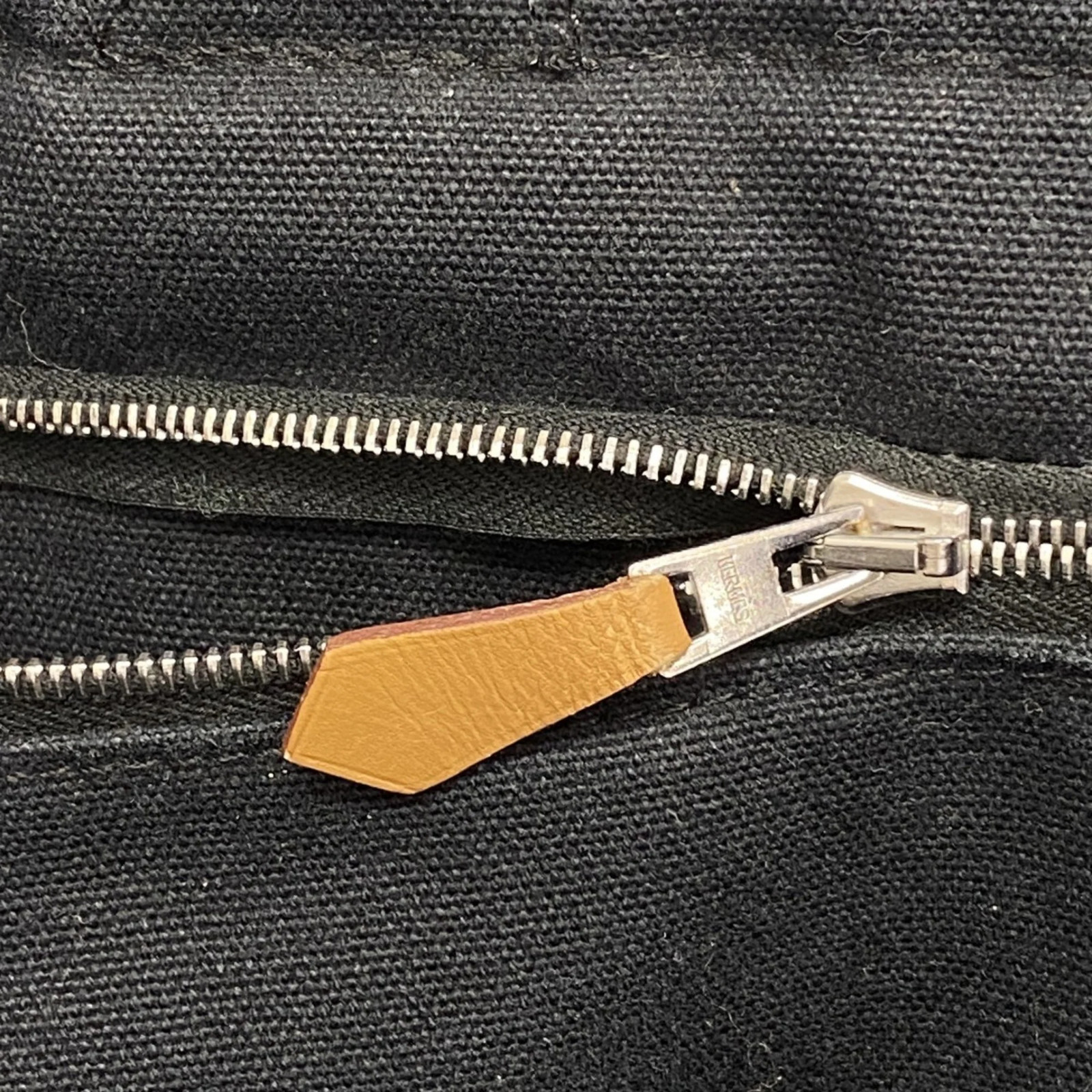 Hermes Hermès Foule GM Tote Bag, Canvas, Black, Men's and Women's GZl1fcc2 thumbnail 9