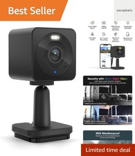 Cam OG Indoor/Outdoor 1080p Wi-Fi Smart Home Security Camera with Color Night...