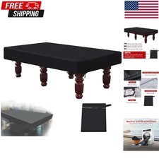 Billiard Pool Table Cover Pool Table Cover 8 Feet Waterproof 8Ft:100X56X8In
