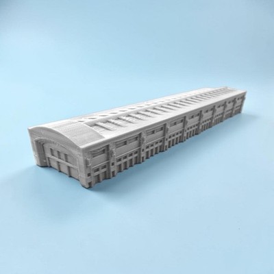 Hafengebäude / Speicher im Maßstab 1:1250 B-Ware 