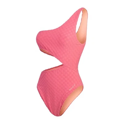 Speedo - Maillot de bain 1 pièce motif/style damier - Femme (GT30210) - Photo 1/3