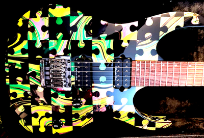 ⚠️ JUST THIS WEEKEND! ⚠️ 2012 Ibanez RG-921 Puzzle Mosaic