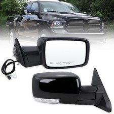 Right Passenger Side Door Mirror Compatible With 2013-2018 Ram 1500 2500 3500 Wi
