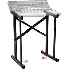 Portable Audio Mixer Stand - Angled Foldable & Adjustable Studio Music Mixer Syn