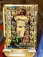 2026 Topps Series 1 MAXIMO ACOSTA RC Holiday Easter Rabbits Bunny #172 SP Foil
