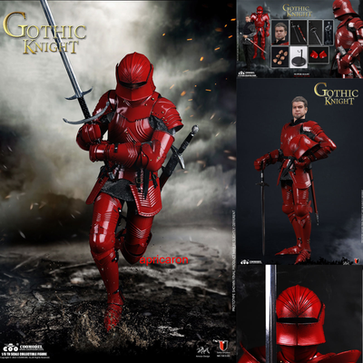 COOMODEL 1/6 スケール　桶狭間　フィギュア ホットトイズ 系 COOMODEL SE116 Gothic Knights 1/6 Action Figure Model Toys Red