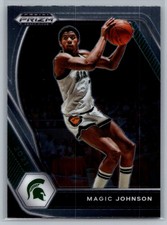 #86 Magic Johnson 2021 Panini Prizm Draft Picks Michigan State Spartans
