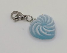 Bonbon Herz Süßigkeit Clip Anhänger Charm Kinder Bettelarmband 3D Kawaii