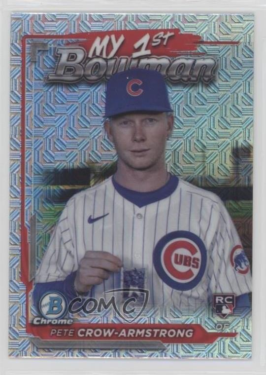 2024 Bowman Chrome My 1st Mega Box Mojo Refractor Pete Crow-Armstrong c5w
