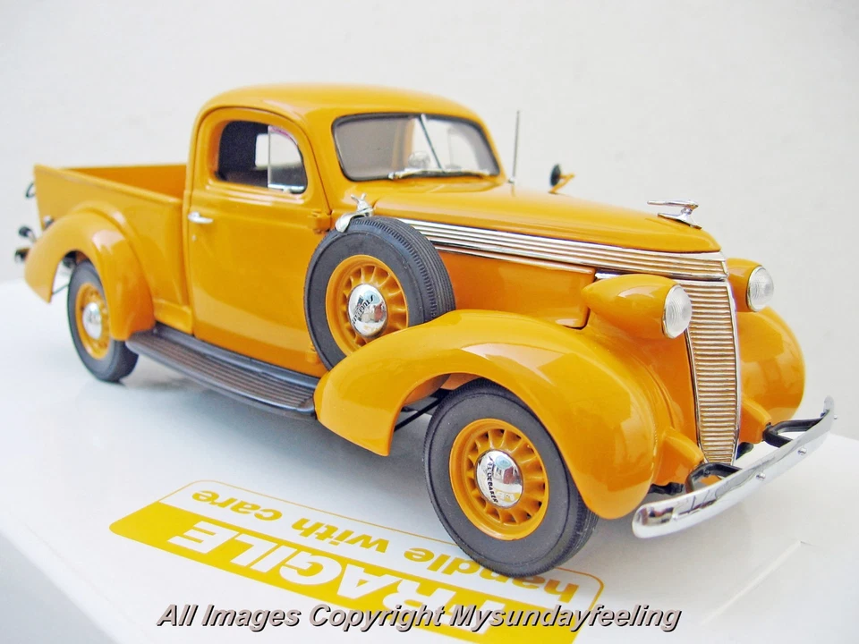 1937 STUDEBAKER COUPE EXPRESS PICKUP - NBR. LTD. ED. - DANBURY MINT - SCALE 1:24 - Immagine 3 di 4