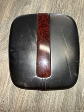 07-14 Cadillac Escalade Center Console Black Leather Armrest Storage Oem