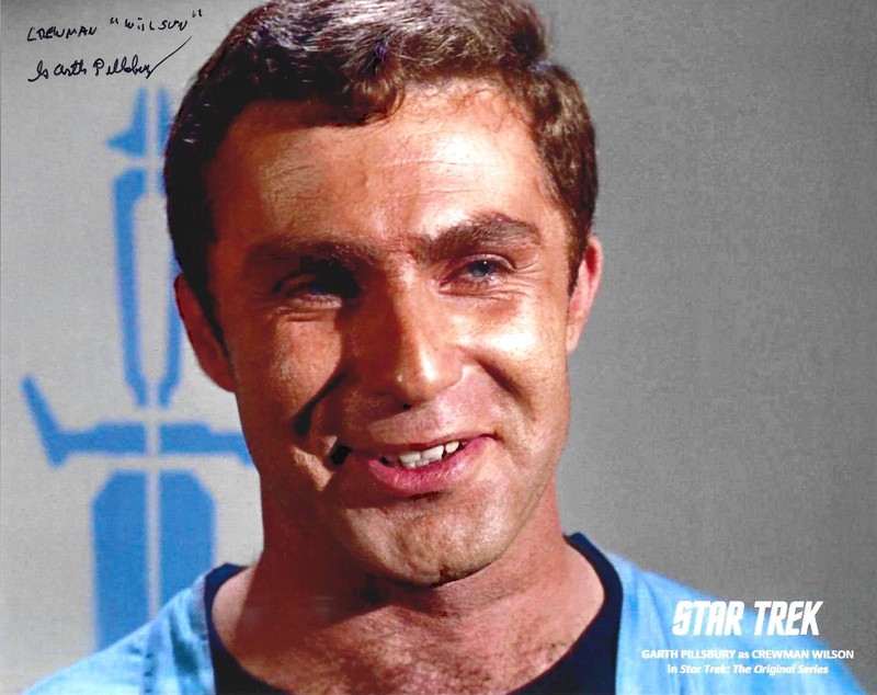 RARE Garth Pillsbury Wilson Mirror, Mirror Signed Star Trek 8x10 Photo Autograph