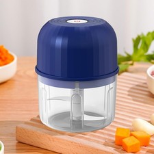 260ML Electric Food Chopper Grinder Blender USB Rechargeable Garlic Crusher Fast