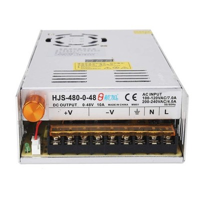 Adjustable DC Power Voltage Converter AC 110V-220V to DC 0-48V 10A Module Swi...