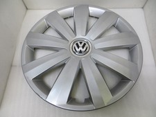 Volkswagen Eos 12-16 Passat 12-13 16 9 Spoke Silver Wheel Cover - 1 - 61569 Oem Volkswagen Eos 12-16 Passat 12-13 16 9 Spoke Silver Wheel Cover - 1 - 61569 Oem