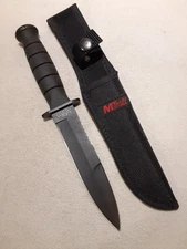 M TECH FIXED BLADE HUNTING FIGHTING KNIFE W  SHEATH