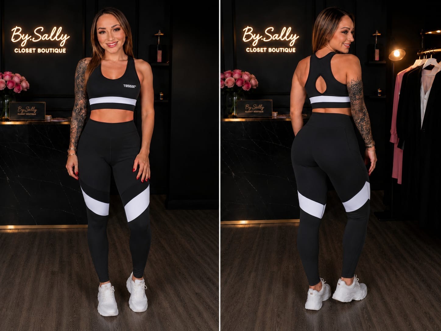 conjuntos de mujeres ropa deportiva