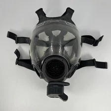 MSA Millennium Full Face Gas Mask CBRN Riot Control Clear 10051287 MD