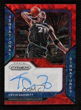 2020-21 Panini Prizm Sensational Signatures Choice Kevin Garnett Auto HOF 0c3