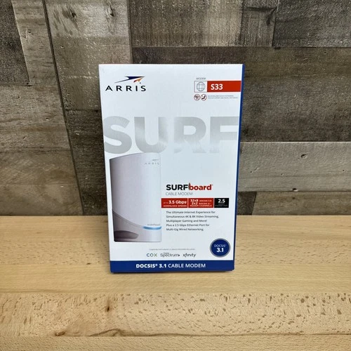 Arris Surfboard DOCSIS 3.1 3.5 Gbps Cable Modem S33
