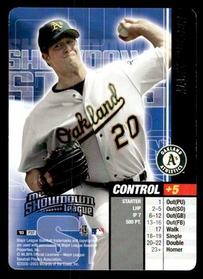 Mark Mulder 2003 MLB Showdown ShowdownStars Promos #P37 Oakland Athletics ESE