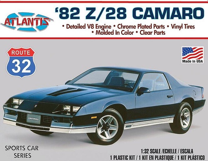 Atlantis 562004 - 1/32 1982 Chevy Camaro Route 32 - New