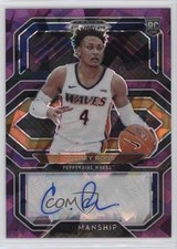 2021 Prizm Draft Picks College Penmanship Purple Ice 82/99 Colbey Ross Auto 4f5