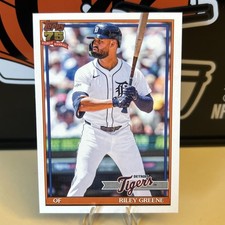 2026 Topps Series 1 #T91-2 Riley Greene Detroit Tigers 1991 Topps