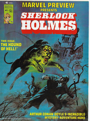 Sherlock Holmes, Marvel Preview #5 (April 1976) Frank Thorne