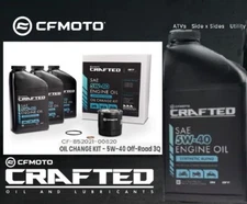 CF MOTO CFORCE/UFORCE 400/500/600/800 5W40 Oil Change Kit 3 Qts-CF-852021-00820