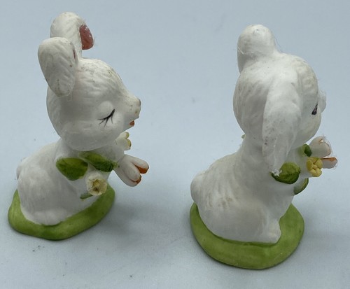 Vintage MARURI MASTERPIECE Rabbit Bunny Easter Spring Bone China Mini Figures 2 - Bild 8 von 12