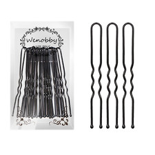 U Shaped Hair Pins for Buns, 100 PCS 2.8" Hair Pins for Women Hair Styling with