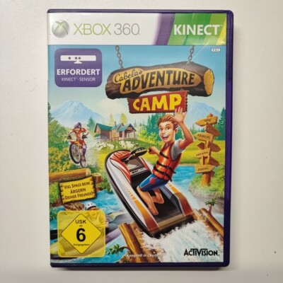 Cabela's Adventure Camp (Microsoft Xbox 360, 2011) Kinect 