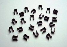 T-JET HO SLOT CAR 24 TRACK SIDE CLIPS FROM MODEL MOTORING