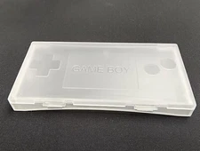 Storage Protection Clear Case for Game Boy Micro Faceplate