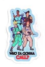 Ghostbusters Slimer Stay Puft Ecto 1 Anime Nostalgia Water Resistant Sticker