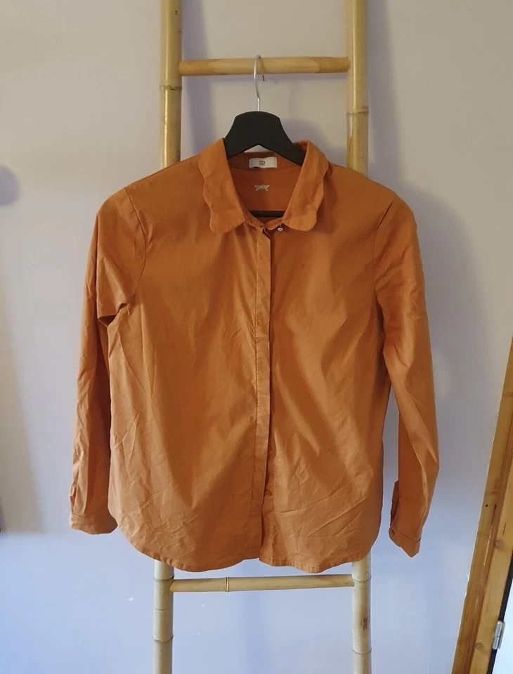 Chemise Manches Longues Jaune Moutarde M - Photo 1/1