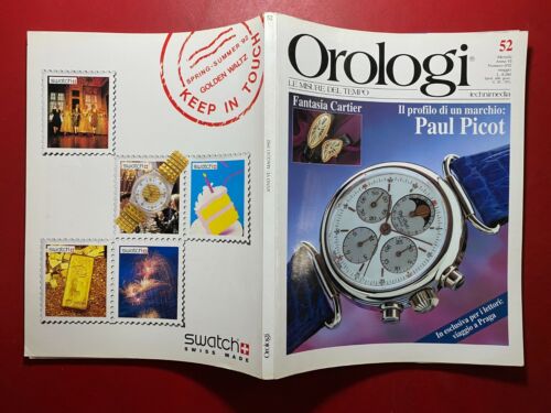 OROLOGI n.52/1992 (ITA) PAUL PICOT CARTIER PAMELA VILLORESI Rivista/Magazine - Photo 1/2