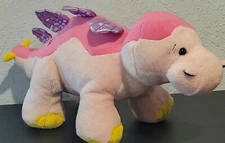 Ganz Webkinz Bubblegumasaurus HM647 Plush Pink Dinosaur Stuffed Animal 