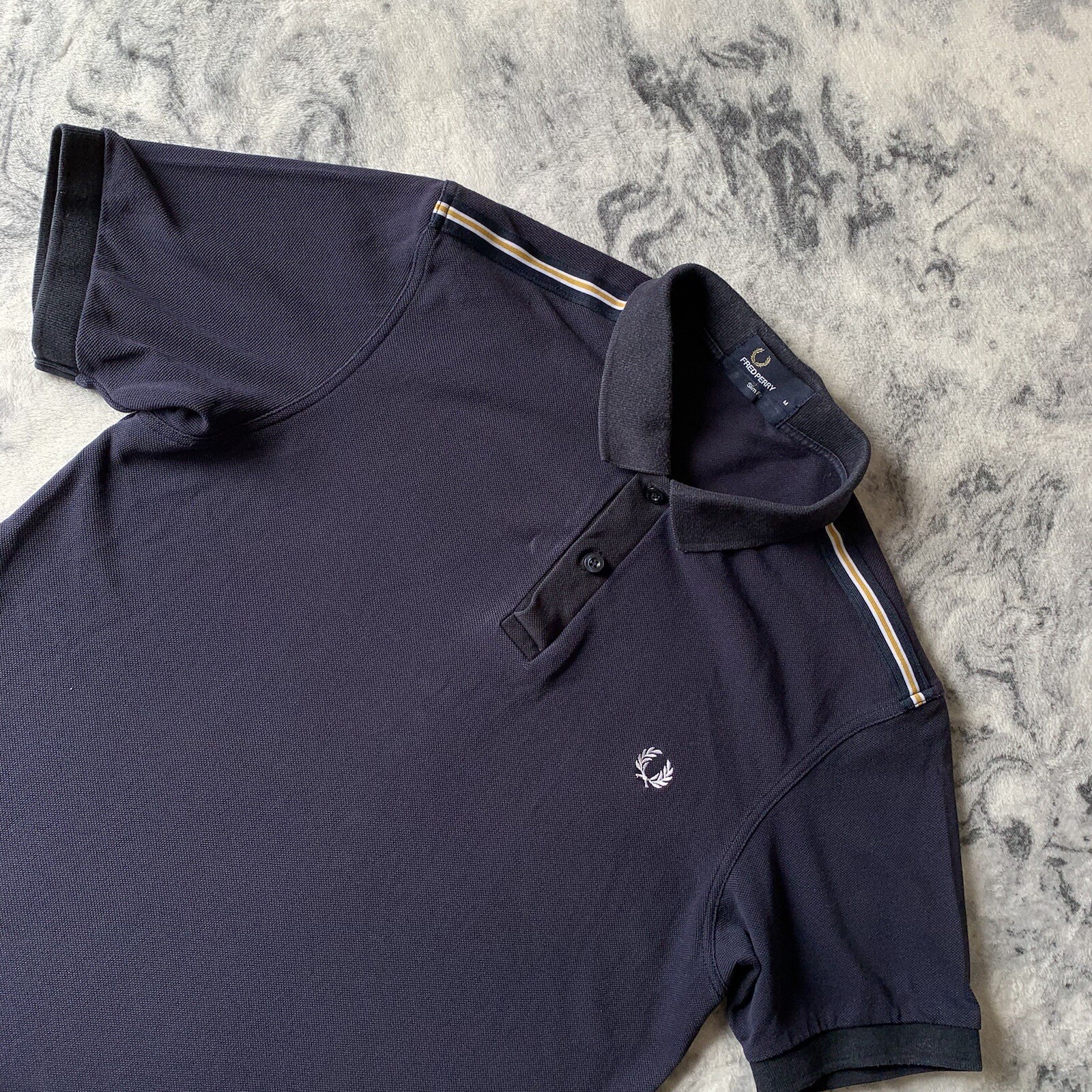 Slim Fit Fred Perry Polo Logo Buy Fred Perry Men Plain Polo T