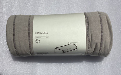 IKEA - SKARMLILJA -  ️ Bedspread Gray 59'' x 98'' Cover Bed 805.574.34   ️ NEW
