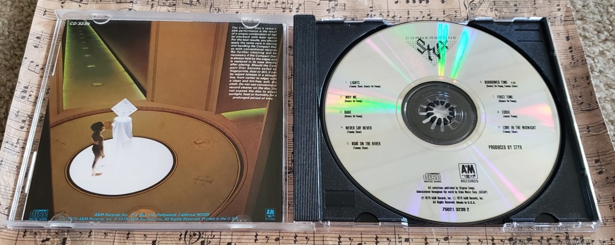 ちゃーんページ　SCO-325/CD Cornerstone by Styx (CD, 1990) 75021323926| eBay