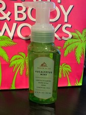 Bath Body Works "EUCALYPTUS MINT" Gentle Foaming Hand Soap 8.75 oz